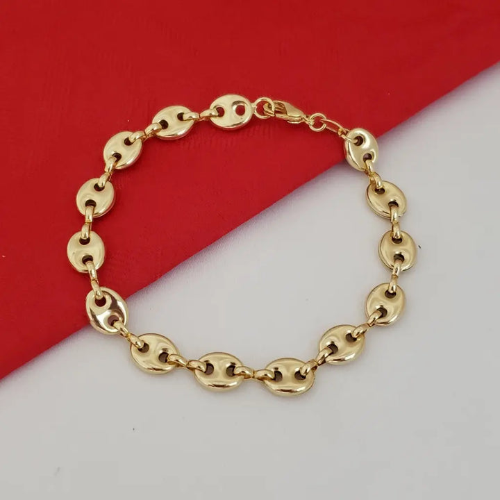 Esclava De Caballero De Tejido Gucci De 20cm-6mm De Grosor