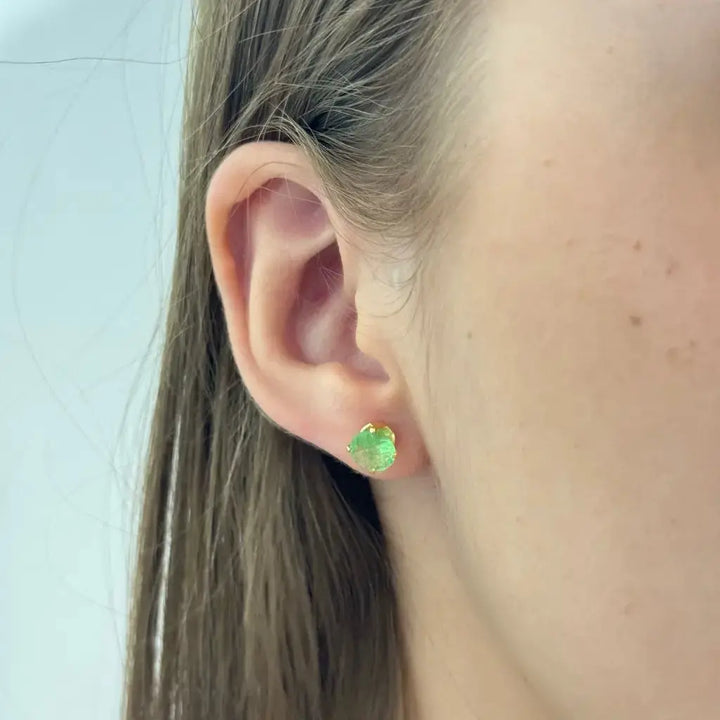 Topos De Dama De Cristales Verdes