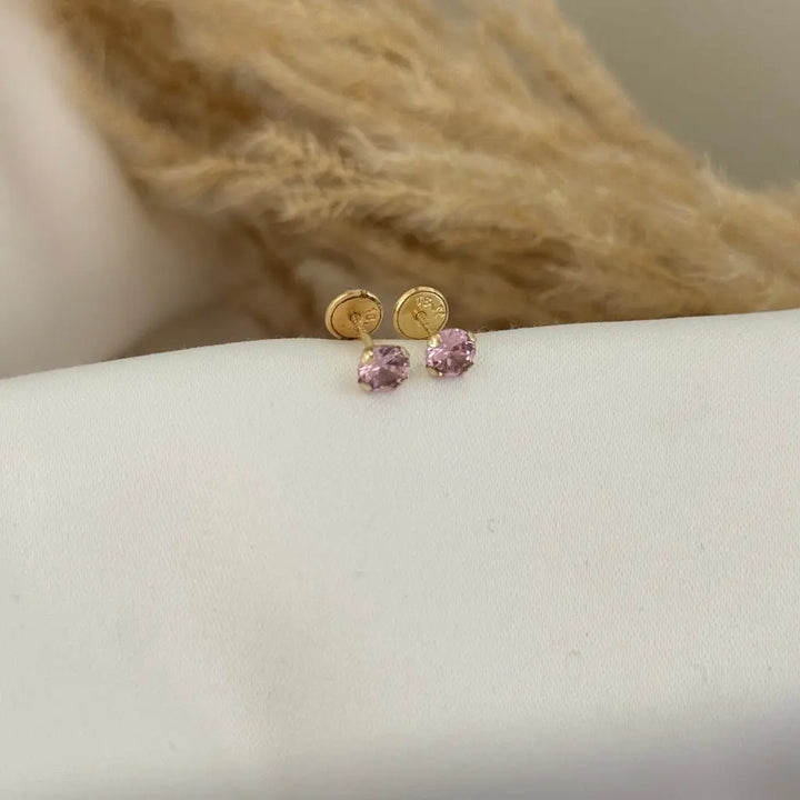 Topos De Seguridad De Dama De Cristales Rosas